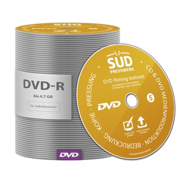 DVD Rohling bedruckt