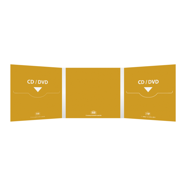 Digifile 6-seitig | 2 CD Schlitz links & rechts